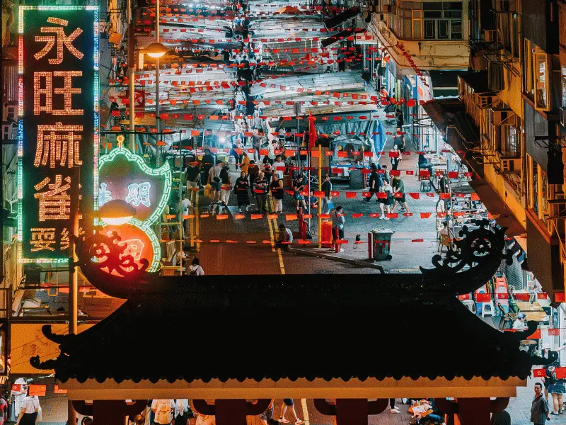 Temple Street, Hong Kong