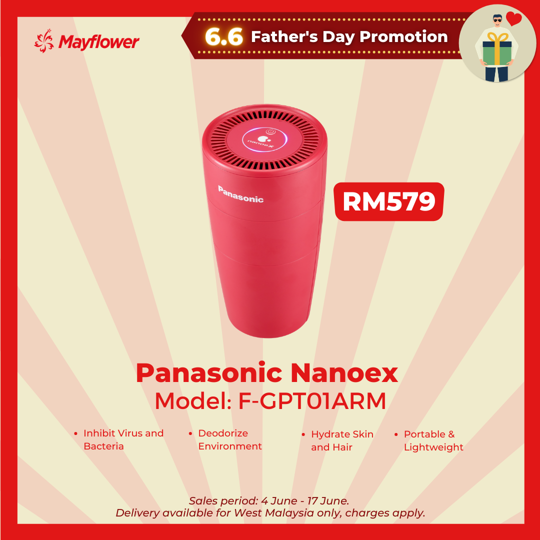 Panasonic Nanoex - Model: F-GPT01ARM