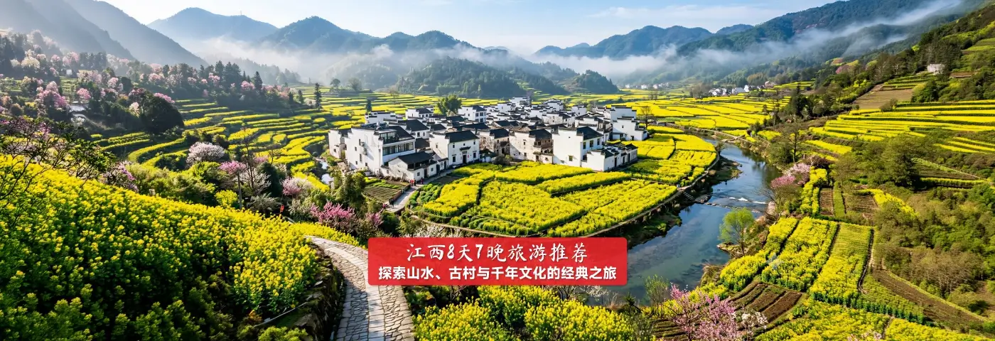 江西8天7晚旅游推荐｜探索山水、古村与千年文化的经典之旅 Image