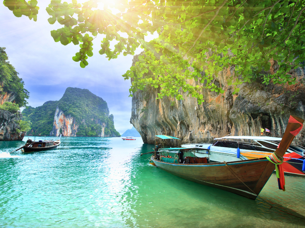 Thailand <p>Krabi - 4 Island Tour - Jungle Emerald Pool - Hot Spring Tour<br>(Min 2-to-go)</p> Tour Image
