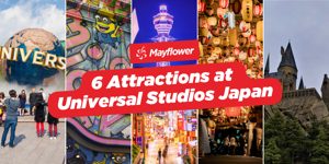 6 Attractions at Universal Studios Japan Image