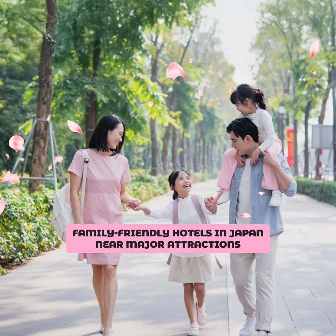 Family-Friendly Hotels in Japan Near Major Attractions  Image