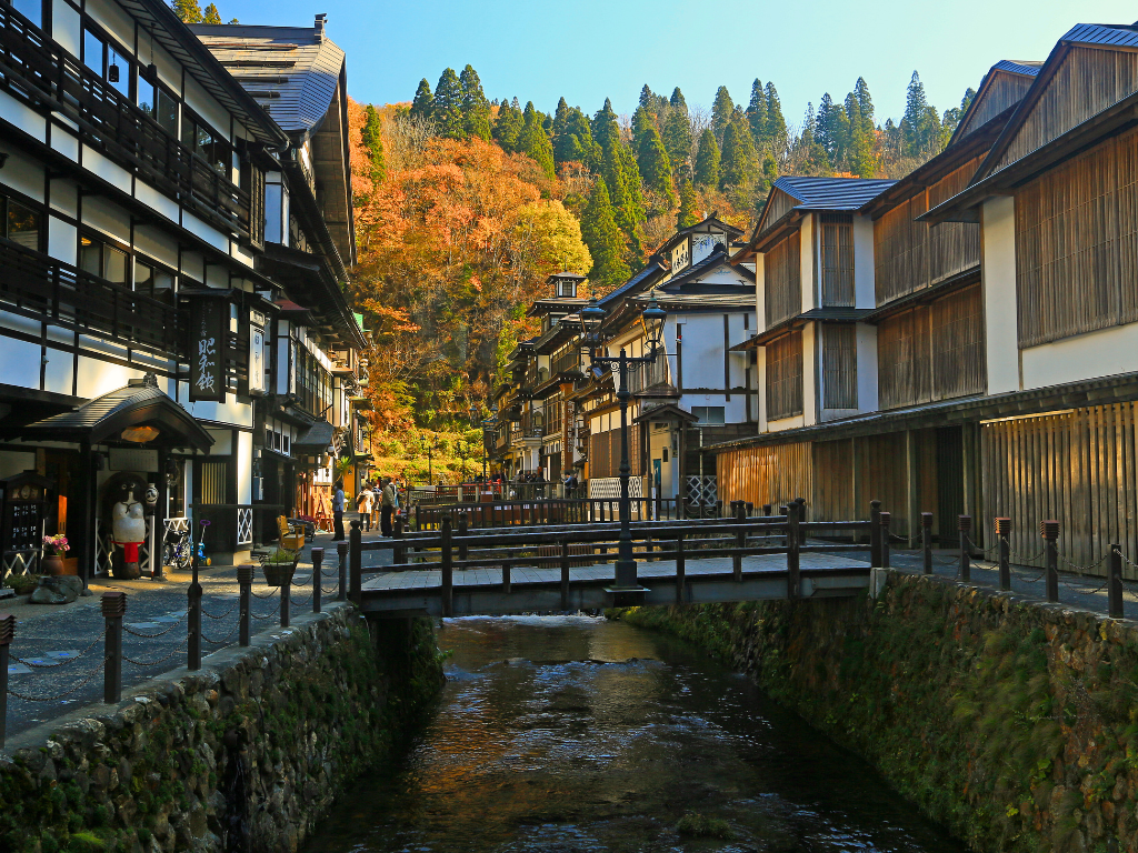 Japan <p>1-Day Yama-dera, an Ancient Temple in the Sky &amp; Popular Hot Spring Town Ginzan Onsen Tour in Yamagata - Seat in coach</p> Tour Image